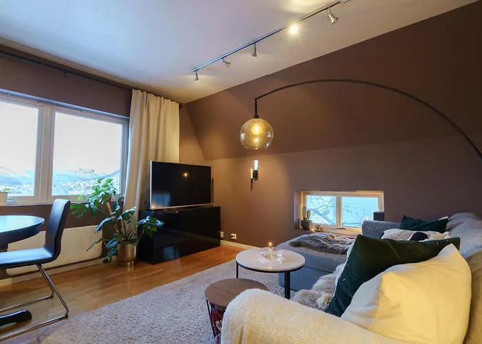Cozy With Amazing View, Close To Centre Tromsø